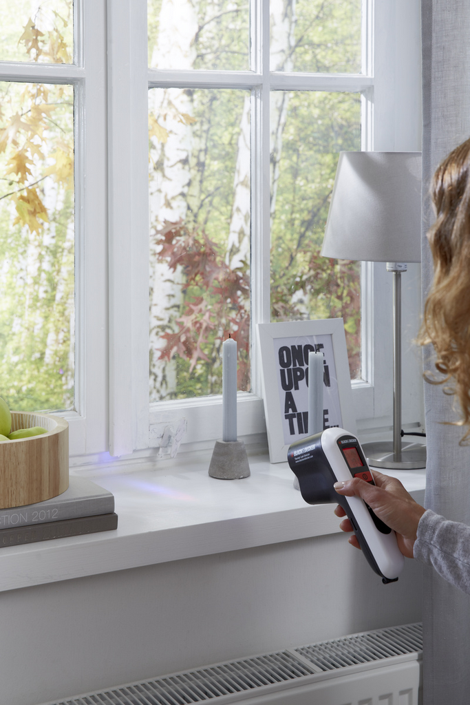 Fenster, Fensterbank, Person