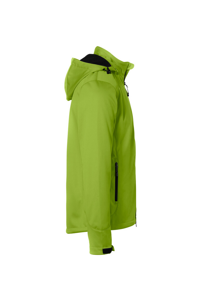 jacke, softshell, regenjacke, hoodie, limegrün