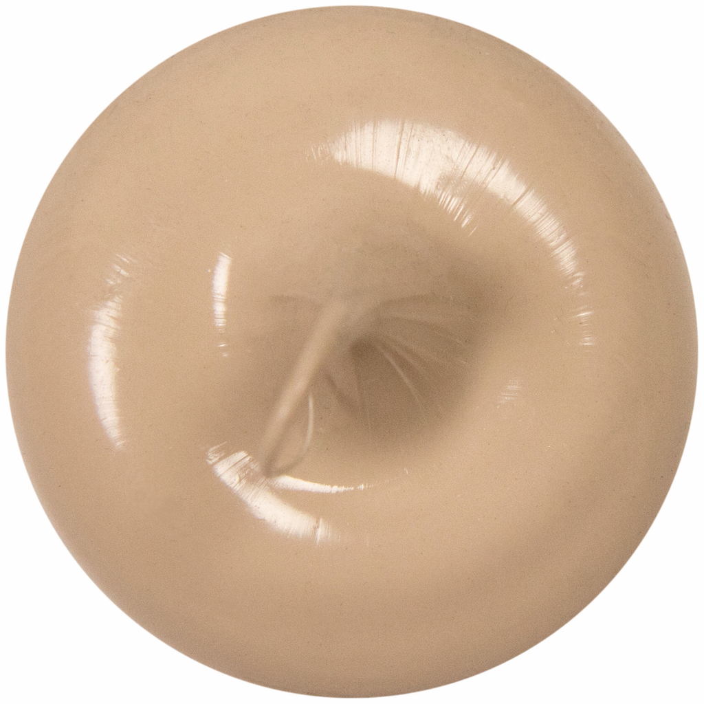 Nude Ball, Beige Ball, Sculpture Ball, Ceramic Sphere, Glossy Finish