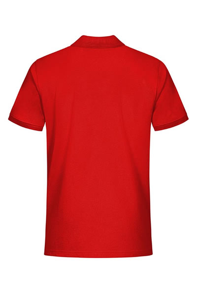 T-Shirt, Rot, Kurzarm, Rundhalsausschnitt, Uni
