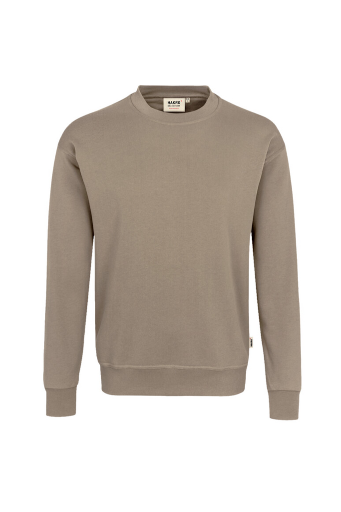 Hoodie, Crewneck, Beige, Longsleeve, Knitwear