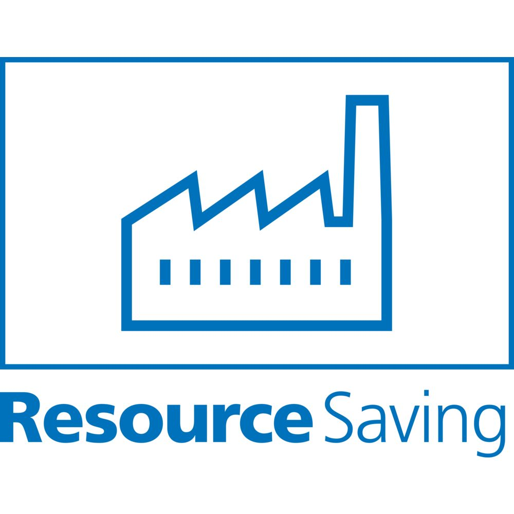 Resource, Sparen, Fabrik, Industrie, Logo