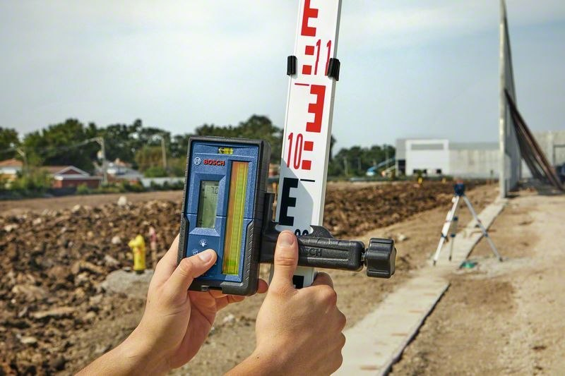 Messgerät, Laser-Entfernungsmesser, Baustelle, Messung, Halterung