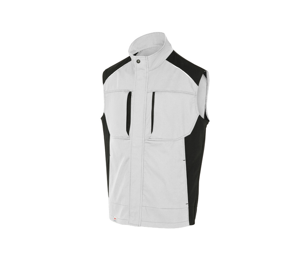 Weste, Herren, Gesteppte Weste, Reißverschluss, Two-tone