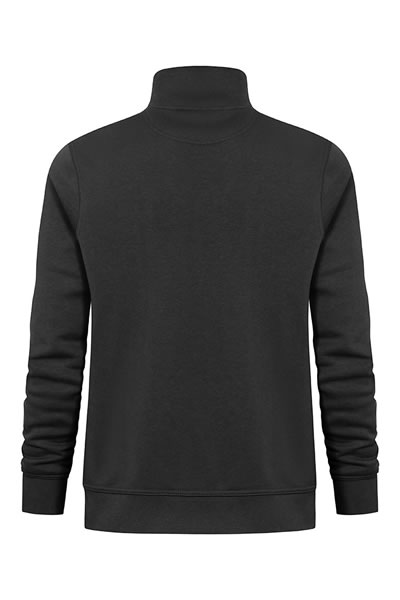 Pullover, Sweatshirt, High-neck, Longsleeve, Dark gray