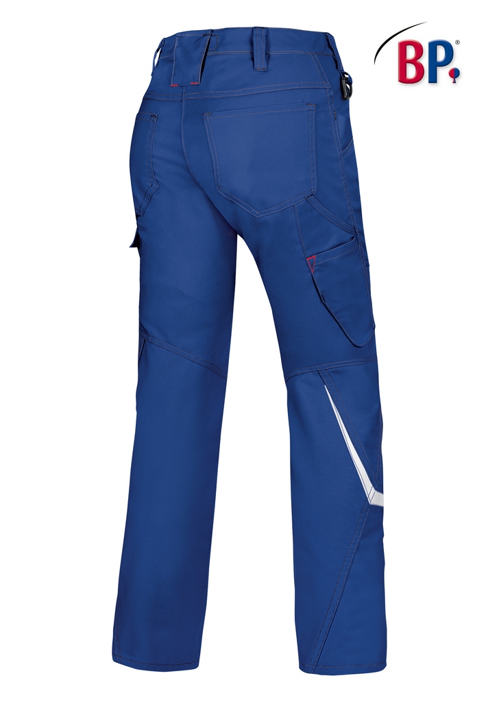 Arbeitshose, Kunstfaser, Stoffhosen, Hochbund, Nähte