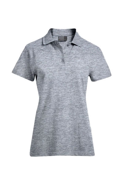 Polo-Shirt, Grau, Polohemd, Kurzarm, Knopfleiste