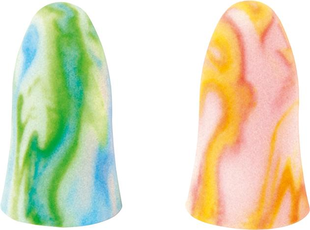 ohrringe, ohrringe-perlen, marbled, mehrfarbig, doppelset