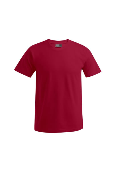 t-Shirt, Kurzarm, einfarbig, Rot, Kleiderstück