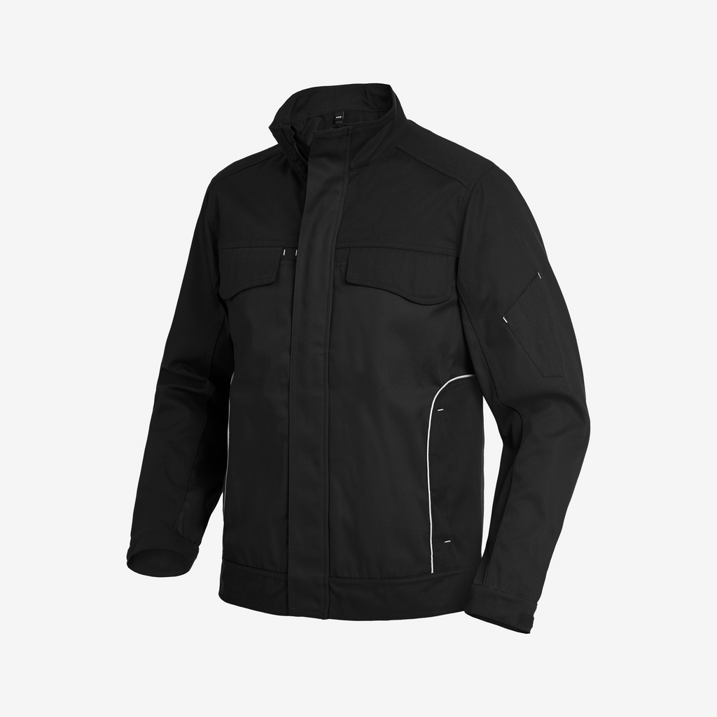 jacke, schwarz, softshell, taschen, reißverschluss-verzierung