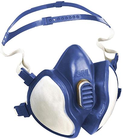 Respirator, Maske, Halbmaske, Blau, Austauschbarer Filter
