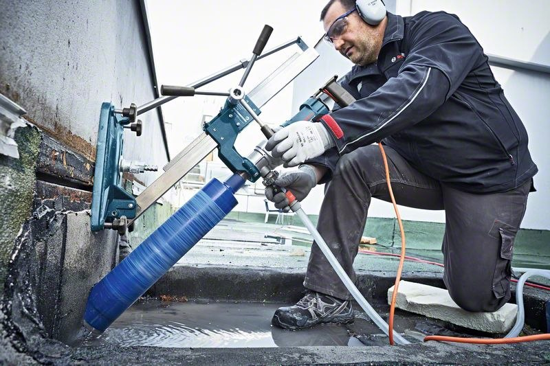 Hydraulic jack, Rohrreparatur, Dacharbeit, Dachrinnenwartung, Sicherheitsequipment