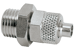 Perma Schlauchanschluss Edelstahl G1/4"A für Schlauch A8mm