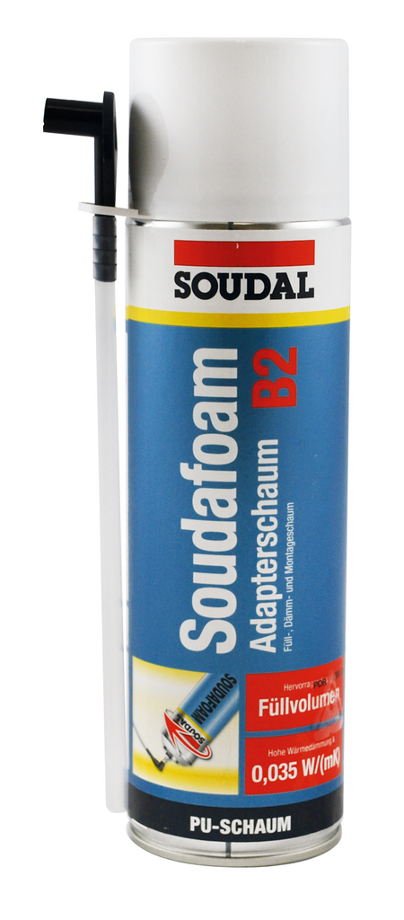 Schaumpflegemittel, Schnellkleber, Aerosol, Soudal, Dichtmittel
