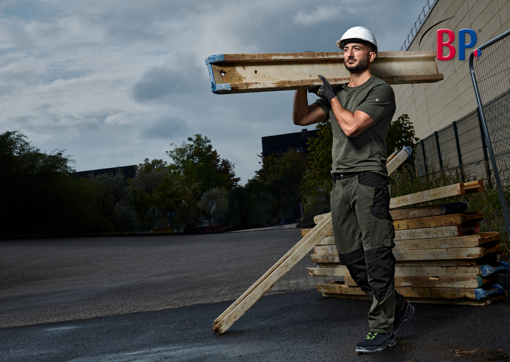 construction, lumber, worker, hardhat, gloves