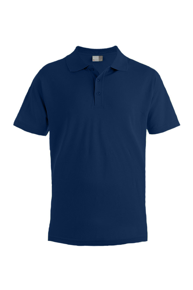 Polohemd, Kurzarm, Navyblau, Polokragen, Piqué-Poloshirt