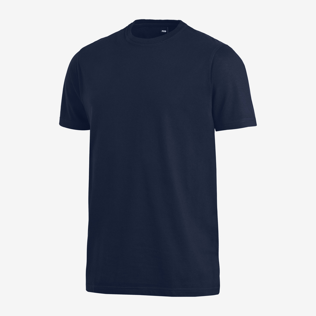 T-Shirt, Rundhals, Kurzarm, Navy, Basic