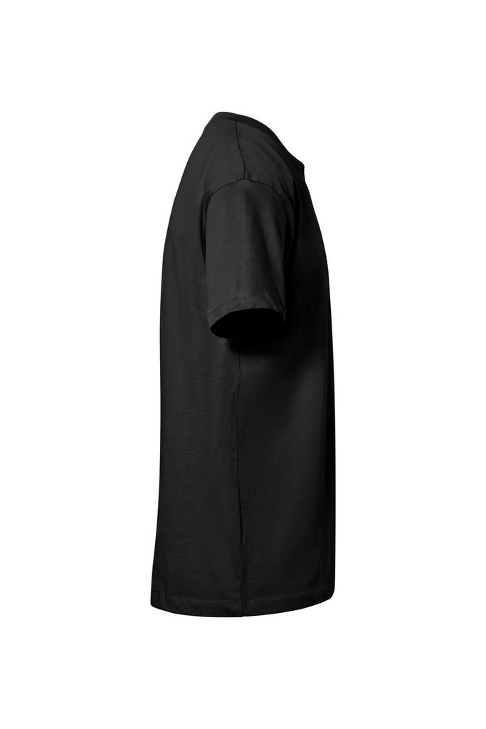 T‑shirt, Kurzarm, Schwarz, einfarbig, Herren?