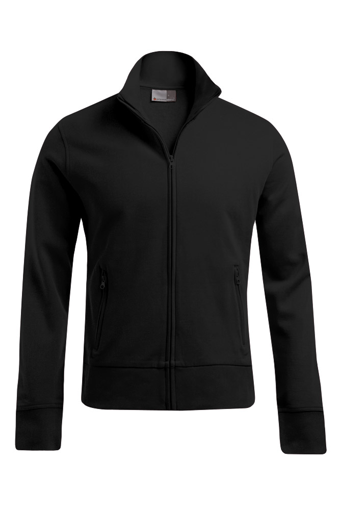 Schaltrmzip, Zipperjacke, Schwarz, Kapuzenjacke, Trekkingjacke