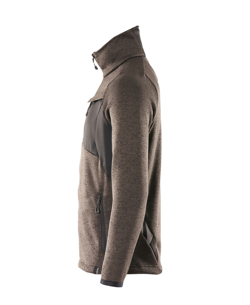 Fleece, Jacke, Atmungsaktiv, Reißverschluss, Seitentaschen