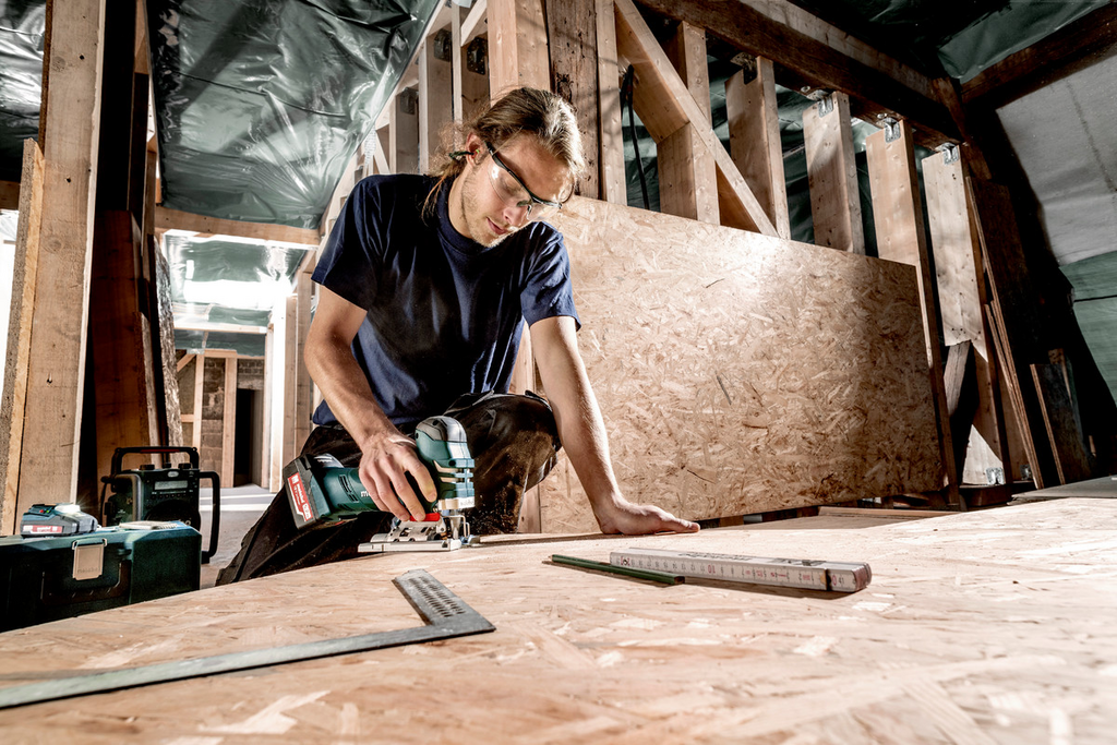 konstruktion, Bohrmaschine, Spachtel, Holzbearbeitung, Schutzbrille