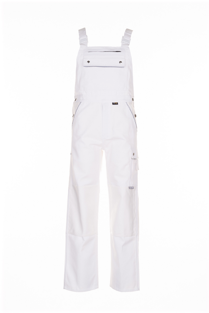 Overalls, White, Tasche, Vordertasche, Verstellbare Träger