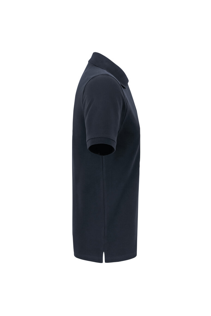 Polo, Polohemd, Kurzarm, Navy, Seitenschlitz am Saum