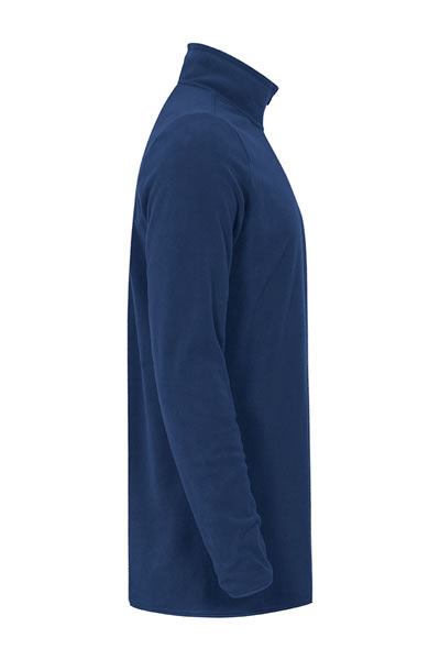 pullover, fleece, turtleneck, long-sleeve, blue