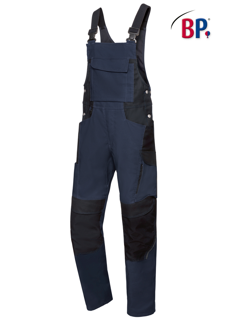  Overall-suspender, Arbeiterbekleidung, Hosen mit Trägern, Navyblau, Taschen