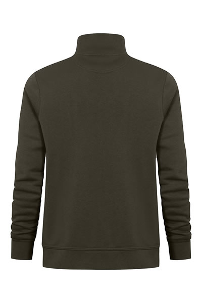 Pullover, Rollkragenpullover, Langarm, Slim-Fit, Olivgrün