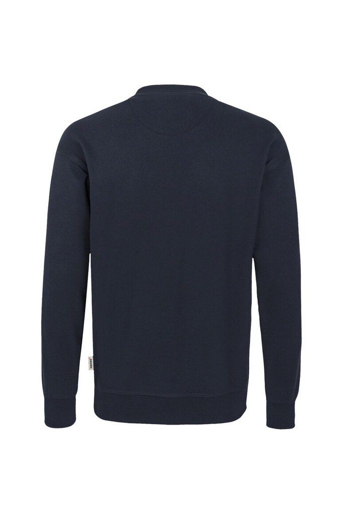 navy, Crewneck, Pullover, Langarm, Rückenansicht