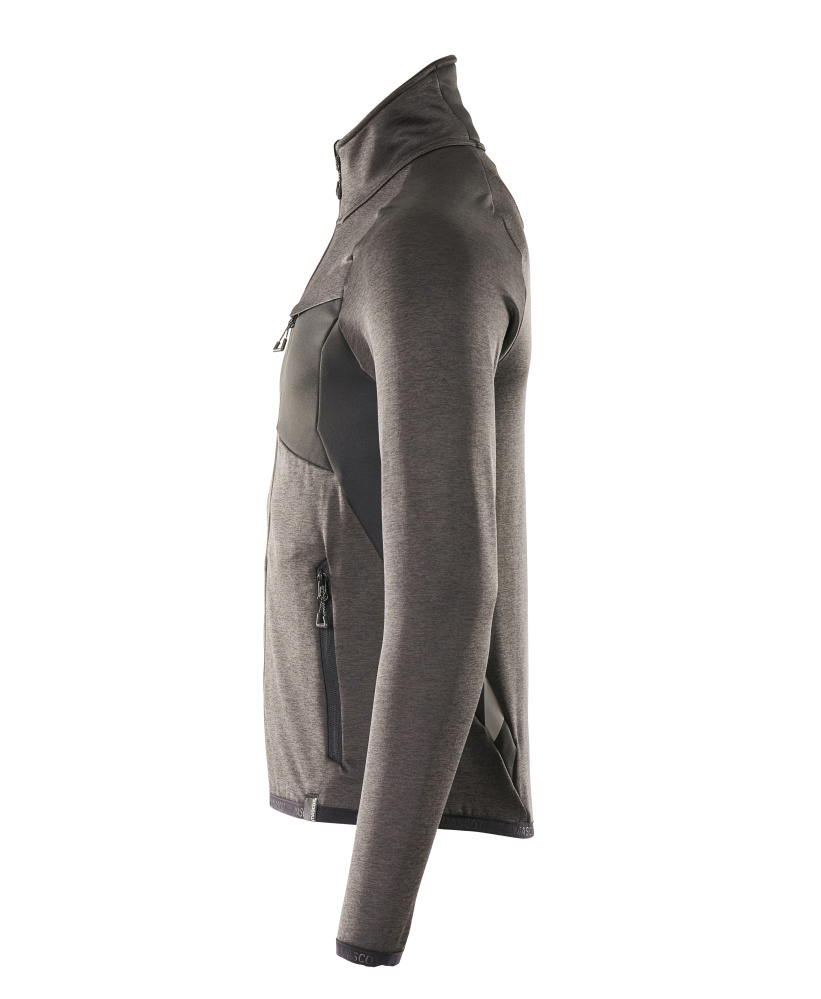 Fahrradjacke, Softshell, Reißverschluss, Brusttasche, Seitentasche