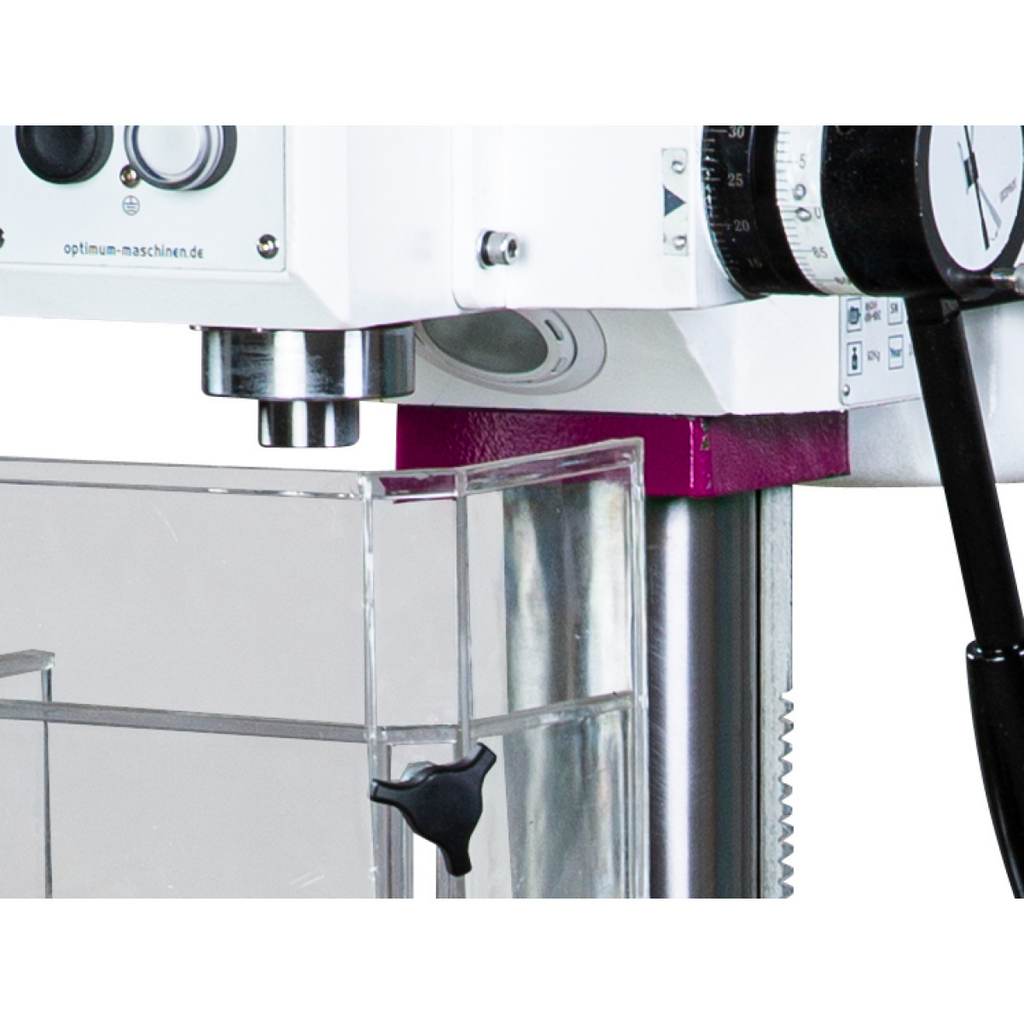 Industriemaschine, Fräsmaschine, Klemmvorrichtung, Metall, Schwarz