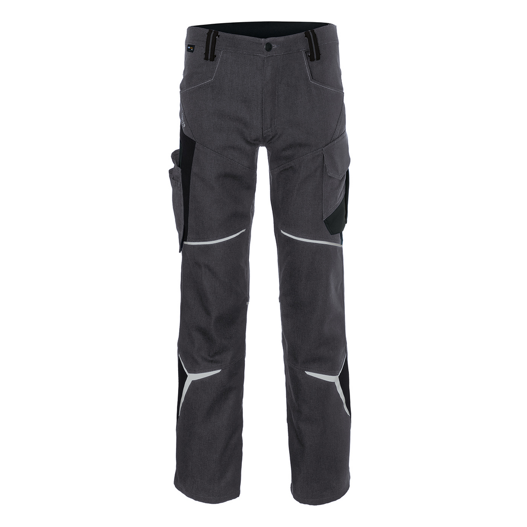 Hose, Arbeitshose, Grau, Reflektoren, Taschen