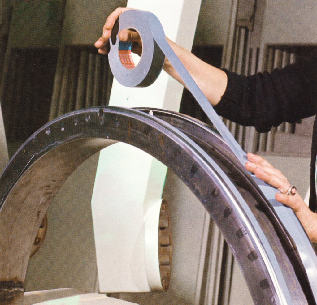 Spule, Spirale, Rad, Klebeband, Person