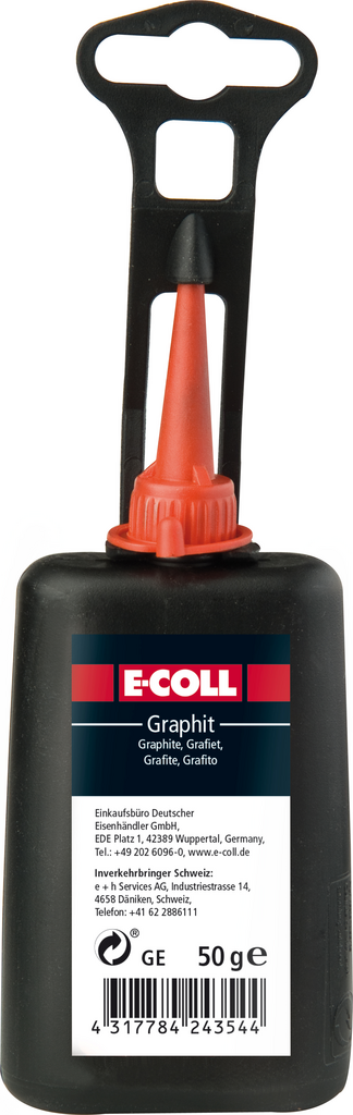 E-Coll Graphit 50g Flasche