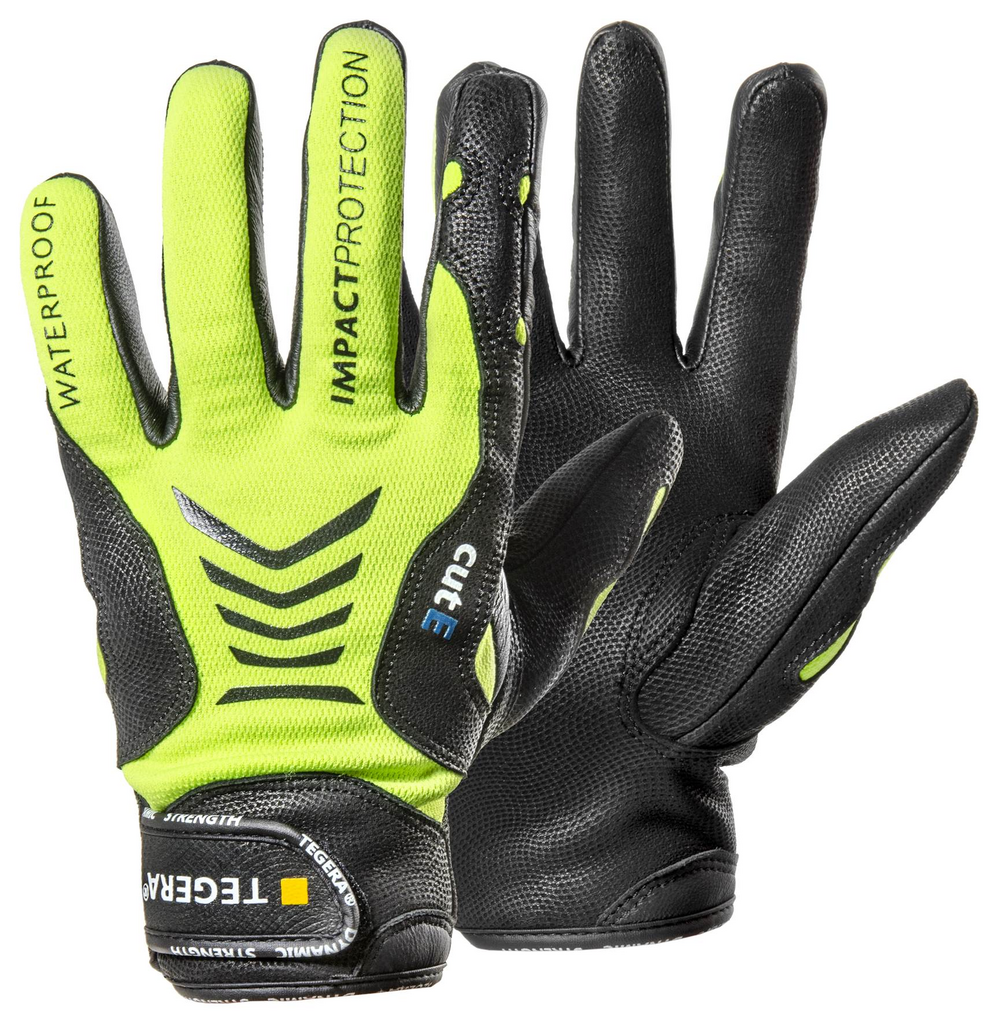 Protector gloves, Wasserdicht, neon gelb, Grip glove, Sports glove