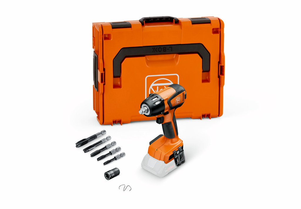 Akkuschrauber, Koffer, Bohrer-Satz, orange, Werkzeugset