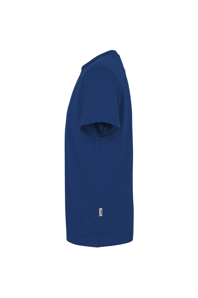 T-Shirt, Kurzarm, Single Jersey, Großes Blau, Rundhals