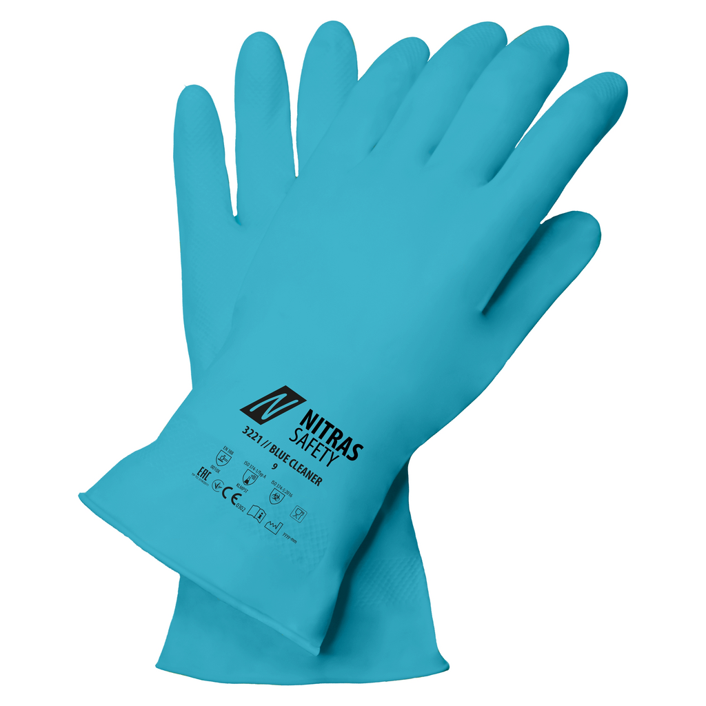 Einweghandschuhe, Nitril, Schutzhandschuhe, Blue, Safety gloves