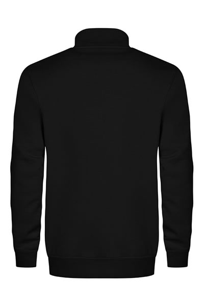 hoodie, sweatshirt, schwarz, langarm, rundhalsausschnitt