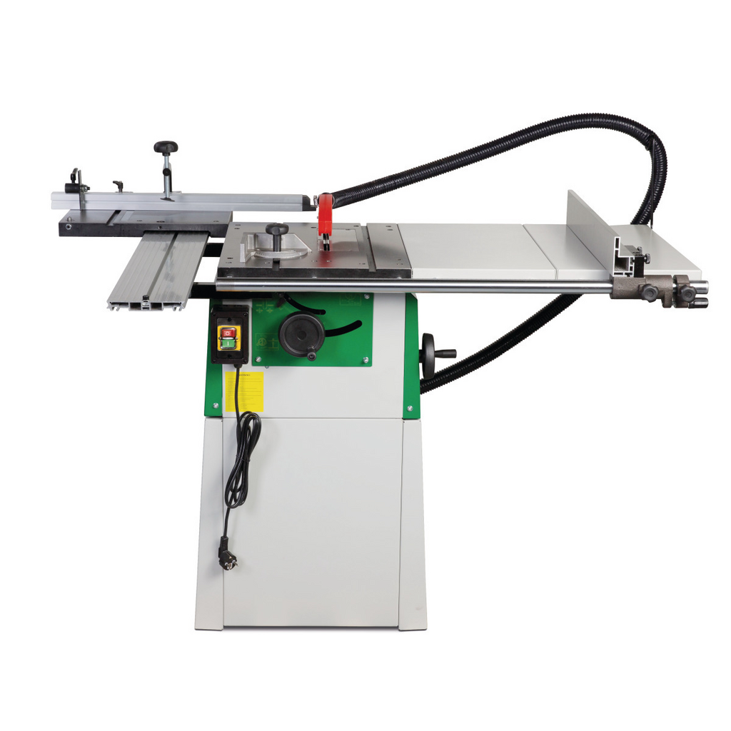 Tischkreissäge, Kreissäge, Werkzeugmaschine, Sägenführung, Absaugsystem