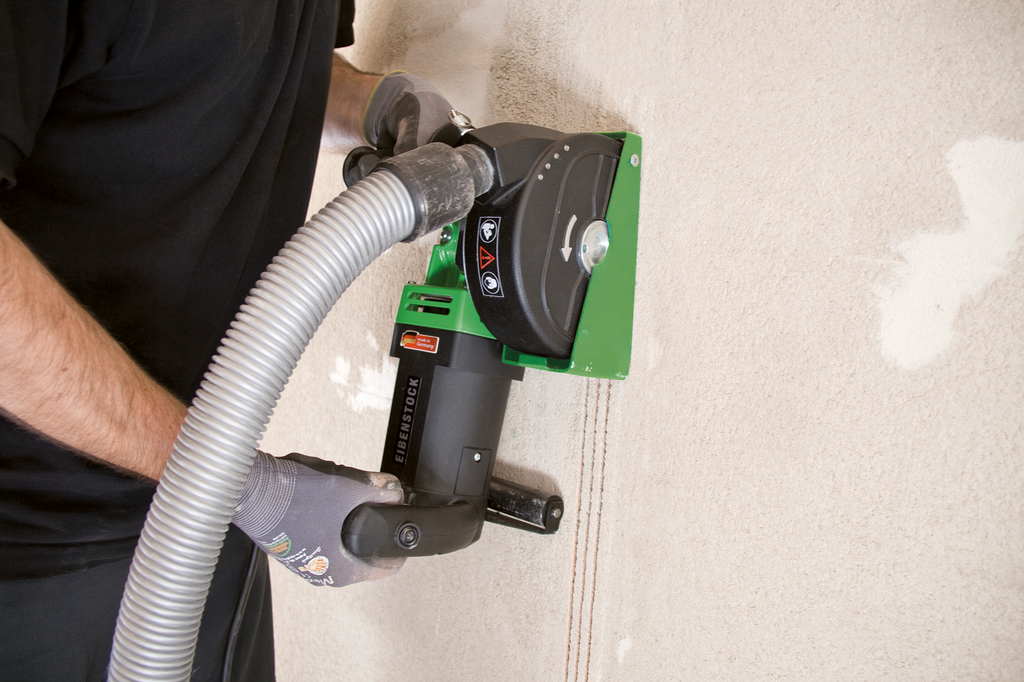 Wandfräse, Schleifer, Elektrowerkzeug, Griffe, Grün