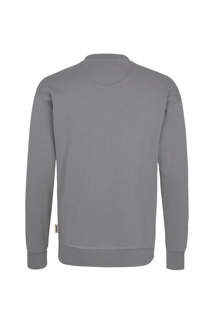 Sweatshirt, Long sleeves, Grey, Crewneck, Plain