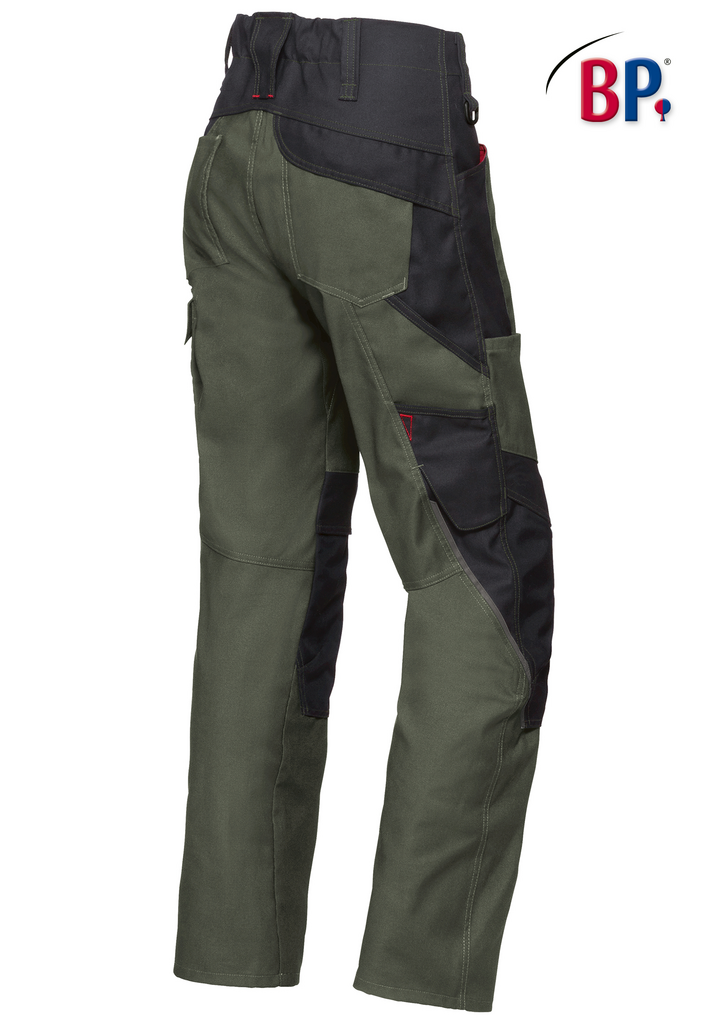 hose, Arbeitsnähte, Tarnoliv, Multifunktionshose, Cargo