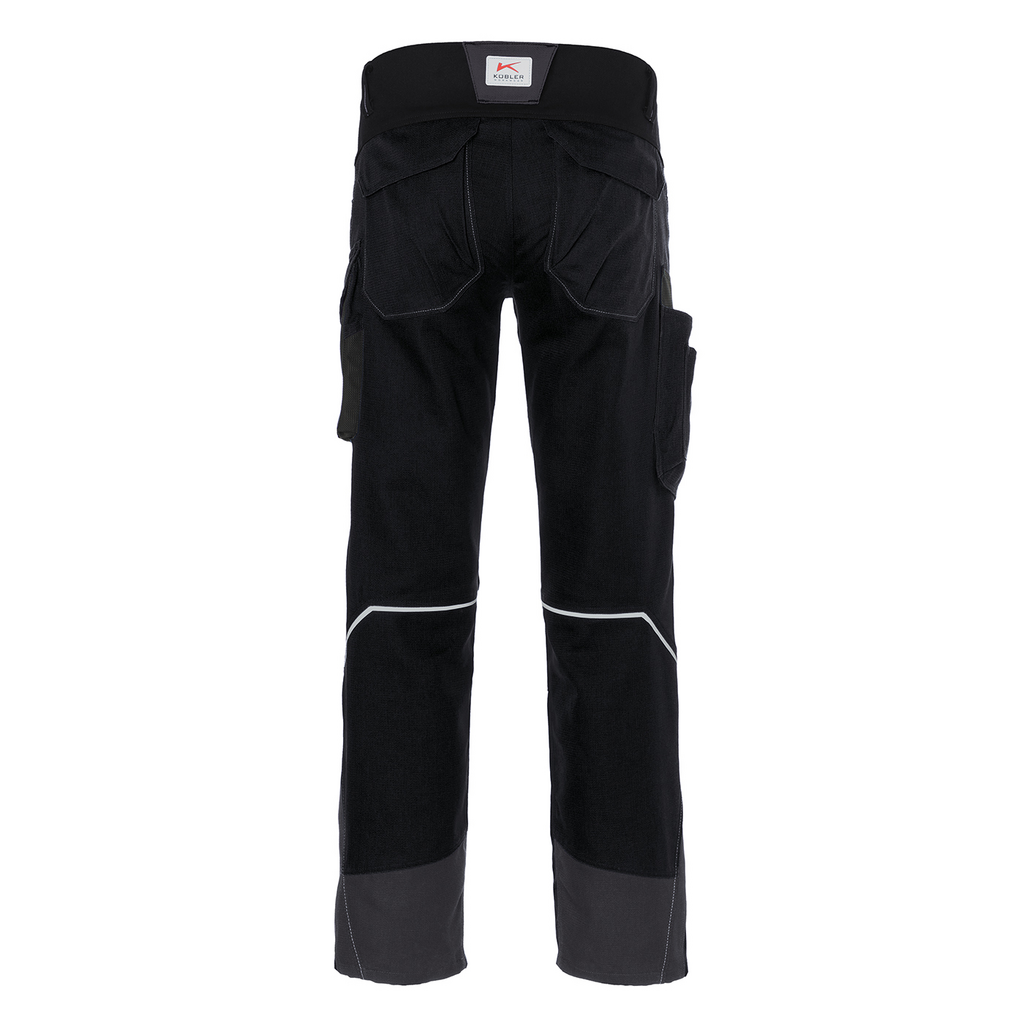 arbeitshose, pant, cargo-taschen, knielang?, schwarz