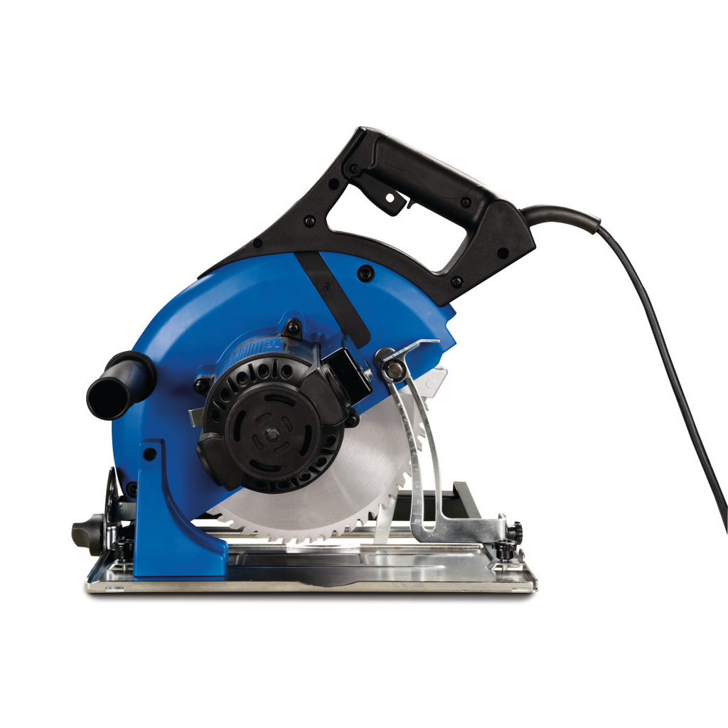 Kreissäge, Stichsäge, Powersäge, blau, Stahlbasis