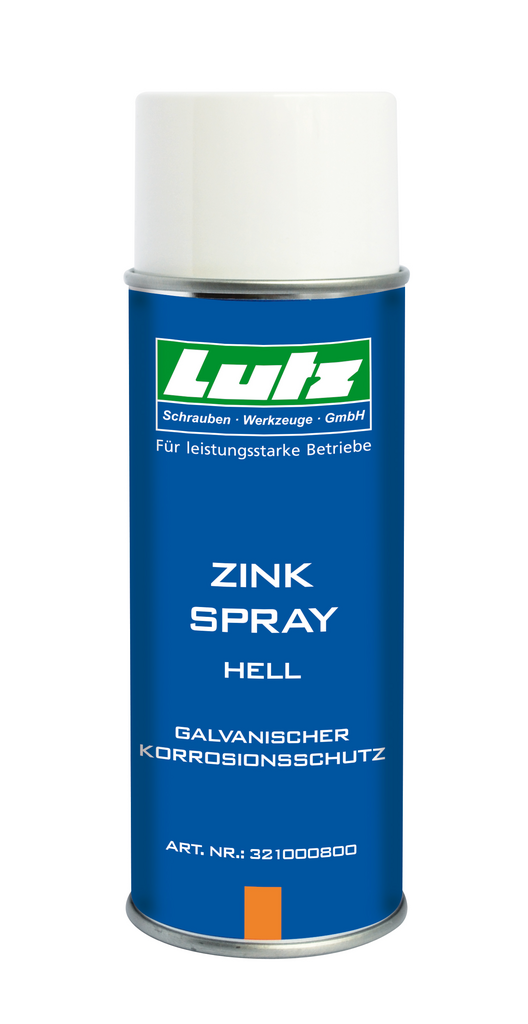 Lutz Zinkspray hell 400ml Aerosol