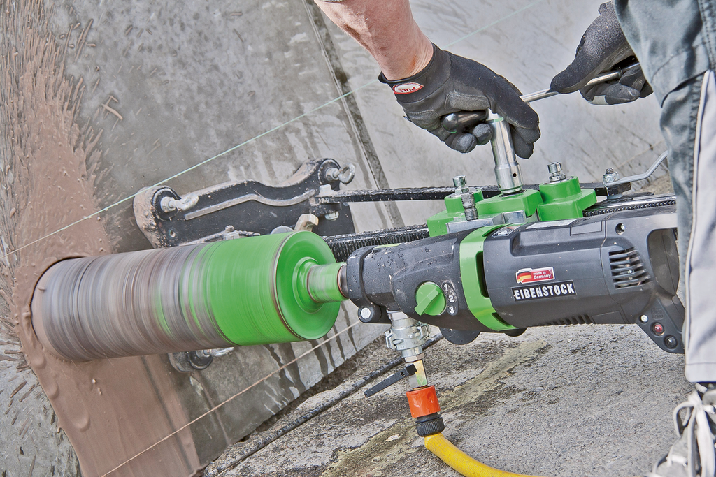 Bohraufsatz, Schleifmaschine, Grindstone, Kernbohrmaschine, Grün