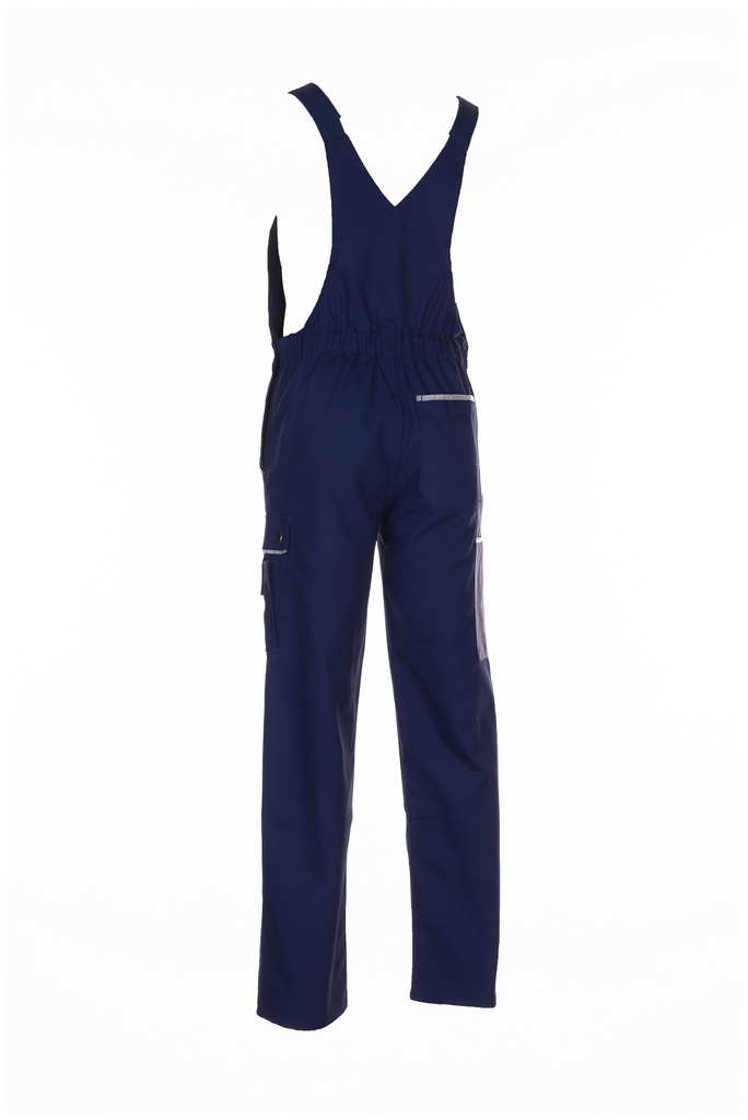 Overall dunkelblau, Arbeits-/Latzhose, Jumpsuit, Tasche, Reflektoren?